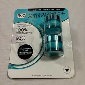 RoC Advanced Hydration Water Cream 2 Pack READ
